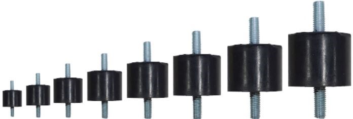 Silentblok tlumiče vibrací 30x20mm, M8