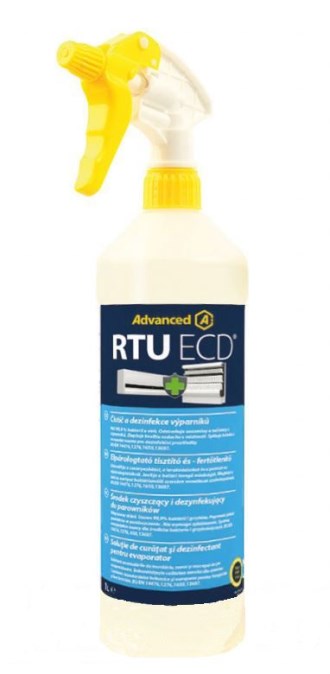 RTU ECD čistič výparníků 1l, s dezinfekcí